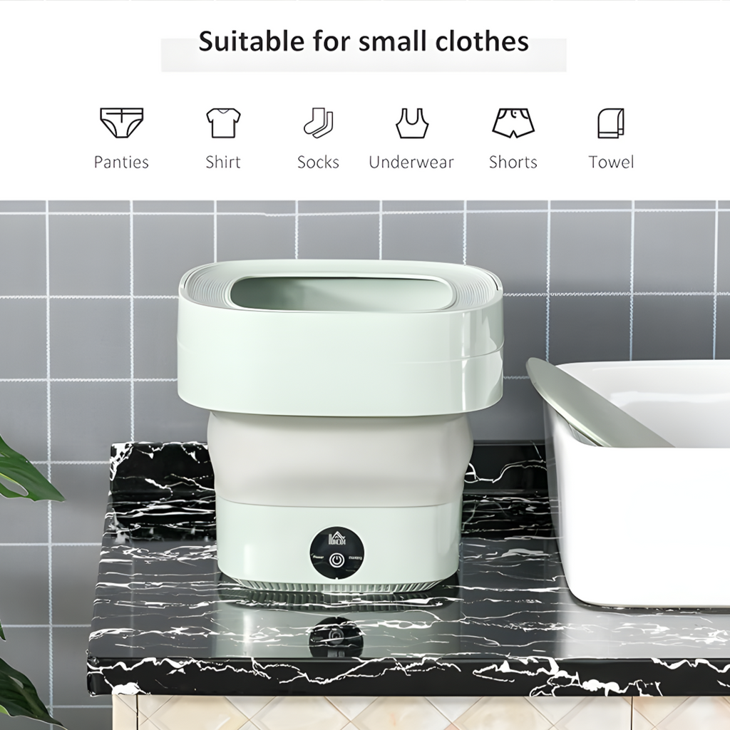 🧺✨ Foldable Mini Laundry Machine ✨🧼