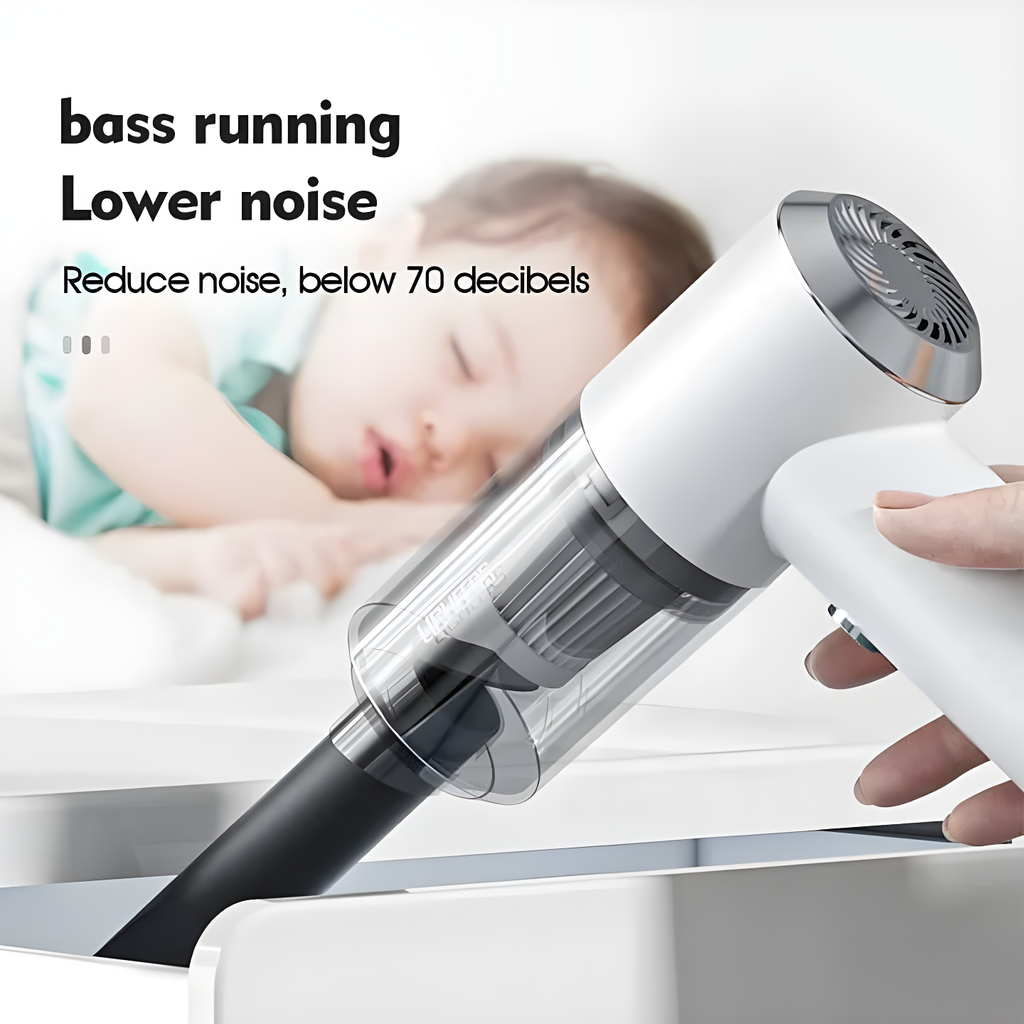 ✨ Portable Cordless Vacuum | 9000Pa Strong Suction 💨 | Ultra-Light & USB Rechargeable 🔋